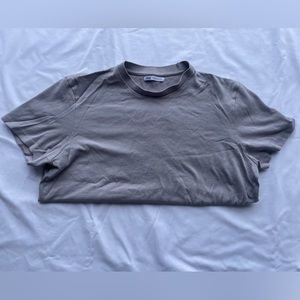 Zara Grey Basic T-Shirt